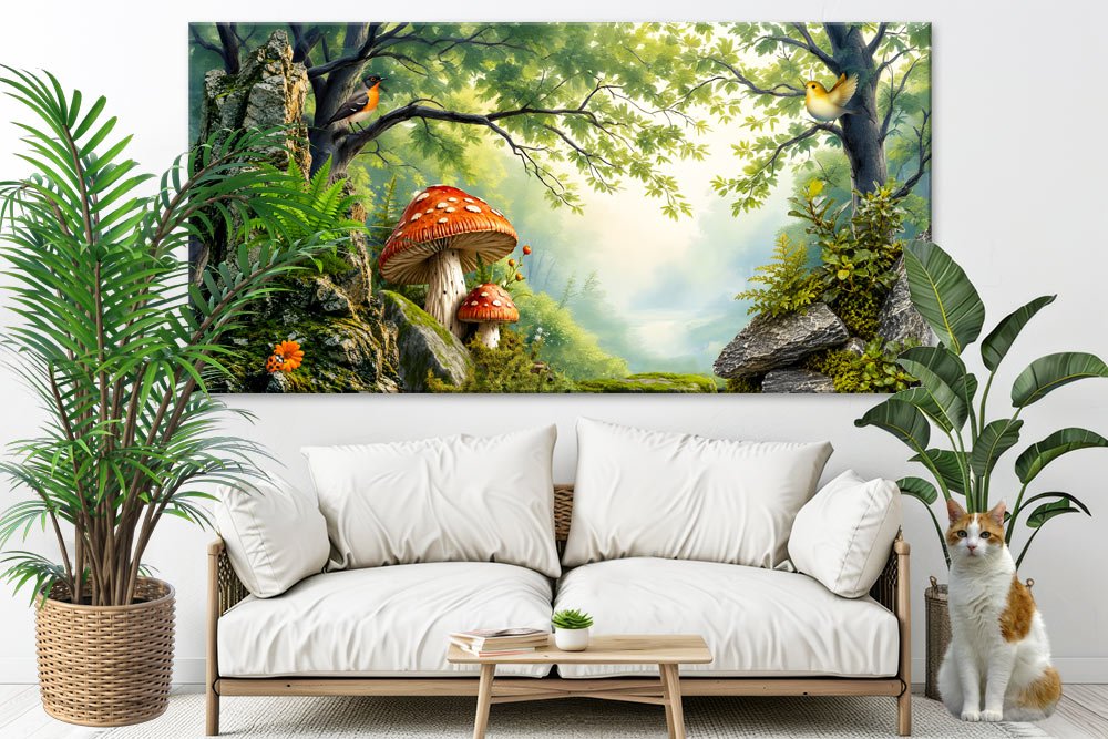 Forest - fine art painting