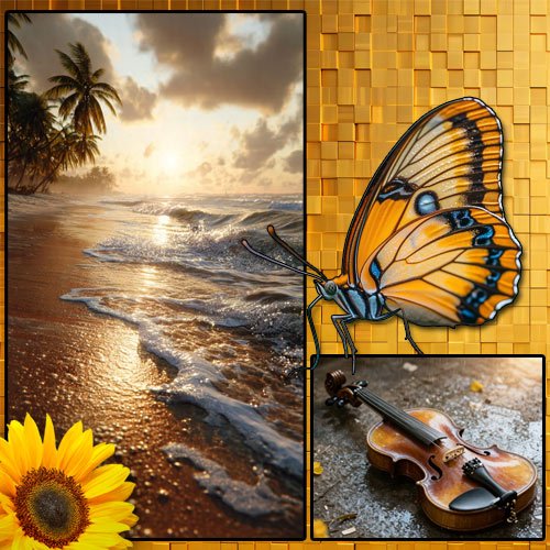 Color palette with imagery